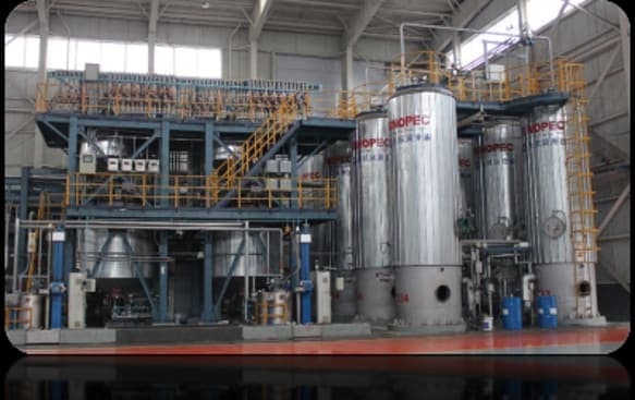Fasilitas blending Sinopec