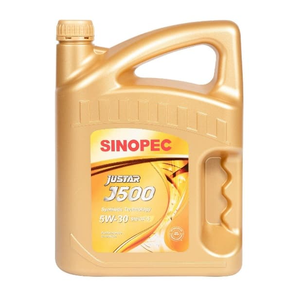 SINOPEC JUSTAR J500 SN/GF-5 5W-30 4L