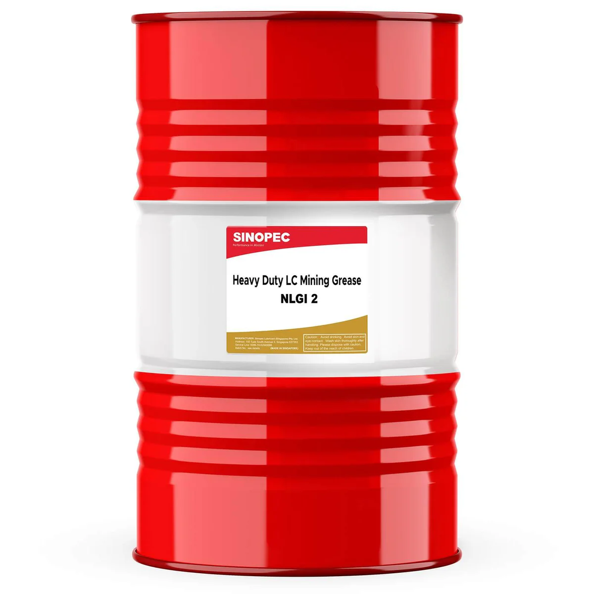 SINOPEC Heavy Duty LC Mining Grease NLGI 2 180KG