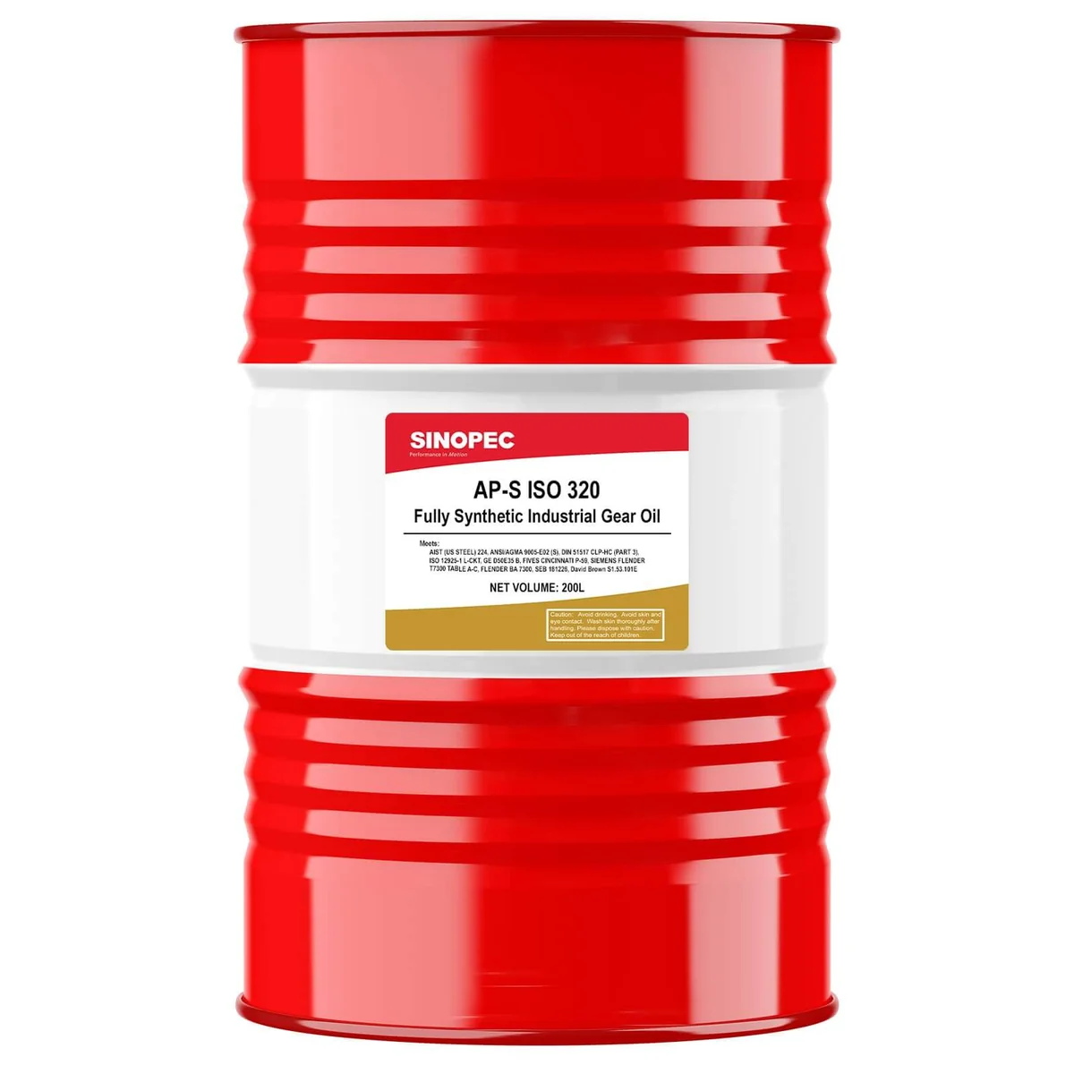 SINOPEC AP-S 320 Industrial Gear Oil 200L